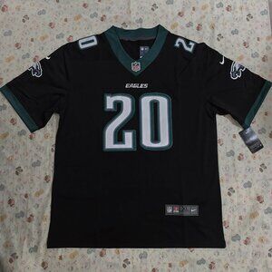 NFL Mitchell & Ness Brian Dawkins Black Philadelphia Eagles #20 Jersey